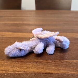 Jellycat-style Lilac Dragon Key Holder